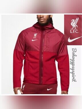 NWT Nike ⚽️ Liverpool AWF Hoodie Jacket, MediumNWT